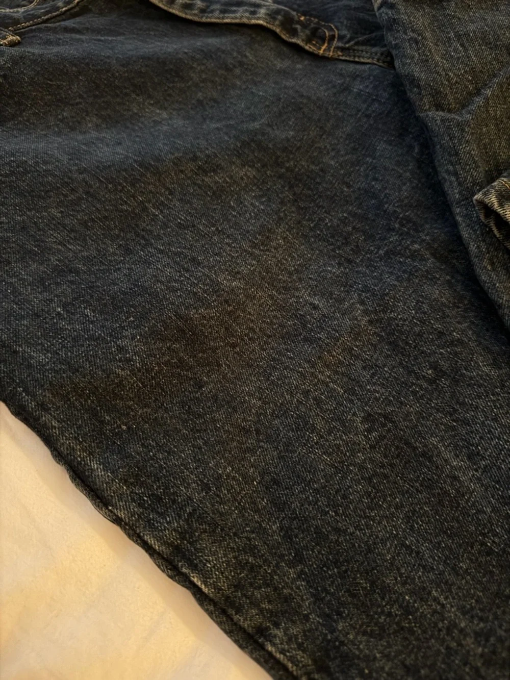 Lee Relaxed Fit Jeans 38x34 Mens Straight Leg Blue Denim Classic